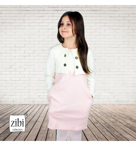 Komplet sukienka z bolerkiem 122-152 - 6 sztuk