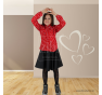 Spódniczki ze skajki matowe eleganckie 128-158 - 6 sztuk