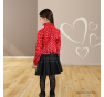 Spódniczki ze skajki matowe eleganckie 128-158 - 6 sztuk